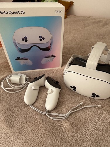 Casque meta quest blanc - meta, 3s